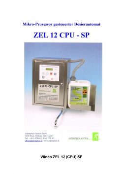 Dosiergerät ZEL 12 CPU-SP